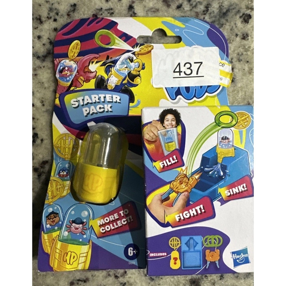 Hydro Pods Pirates Starter Pack Water‎ Figure Toys Brand New